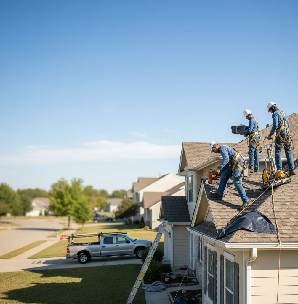 Roof Repair in Roslindale